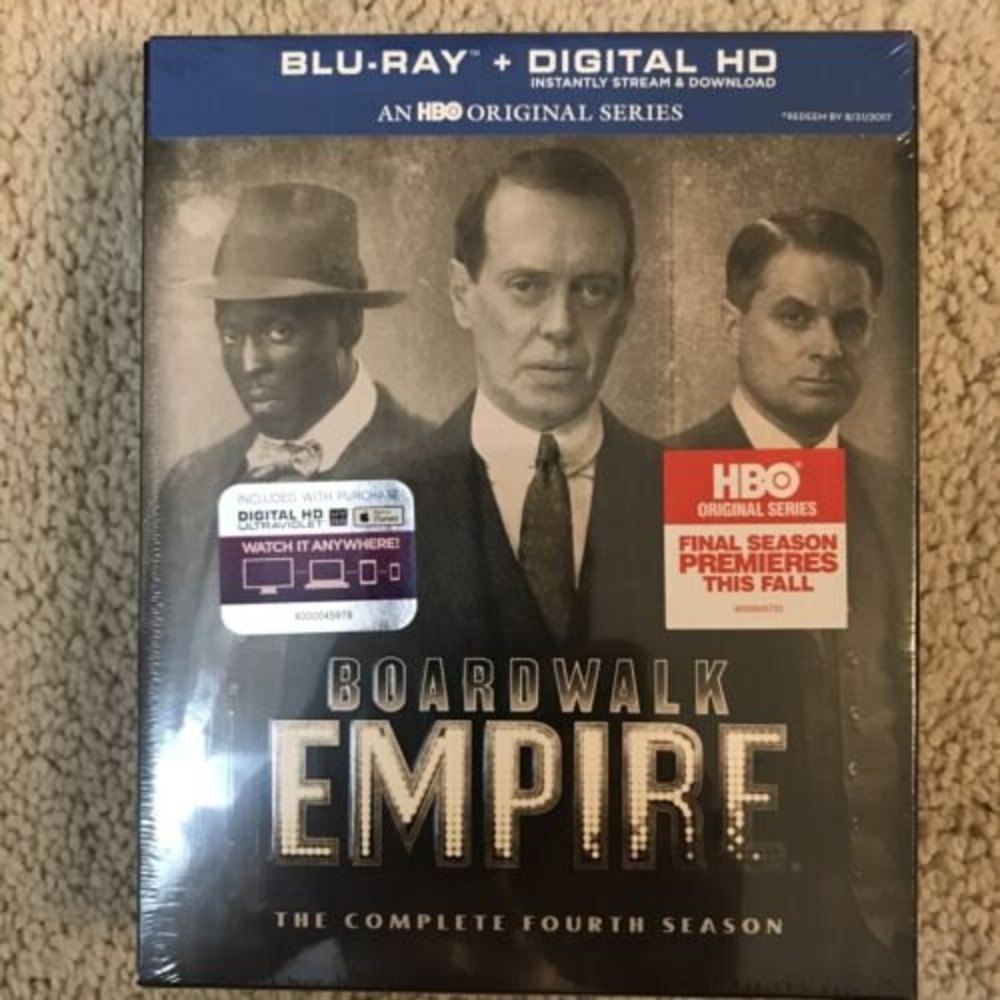 Boardwalk Empire: The Complete Fourth Season (Blu-ray Disc, 2014, 4-Disc Set)